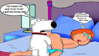 Lois brian fuck family guy porn